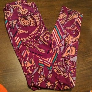 Paisley leggings-LLR